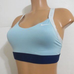 Nike Sports Bra Crisscross Straps Blue / Navy S